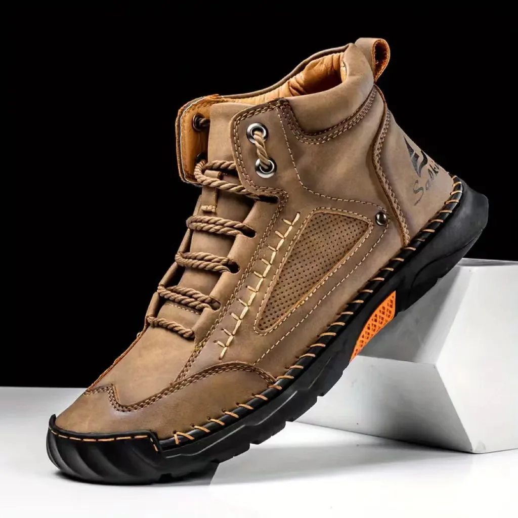 Men's Hand-stitched Boots Desi - đánh giá và giá Crossfit Outdoor