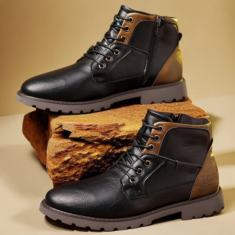 Leather Men Ankle Boots Plus S - đánh giá và giá Crossfit Outdoor