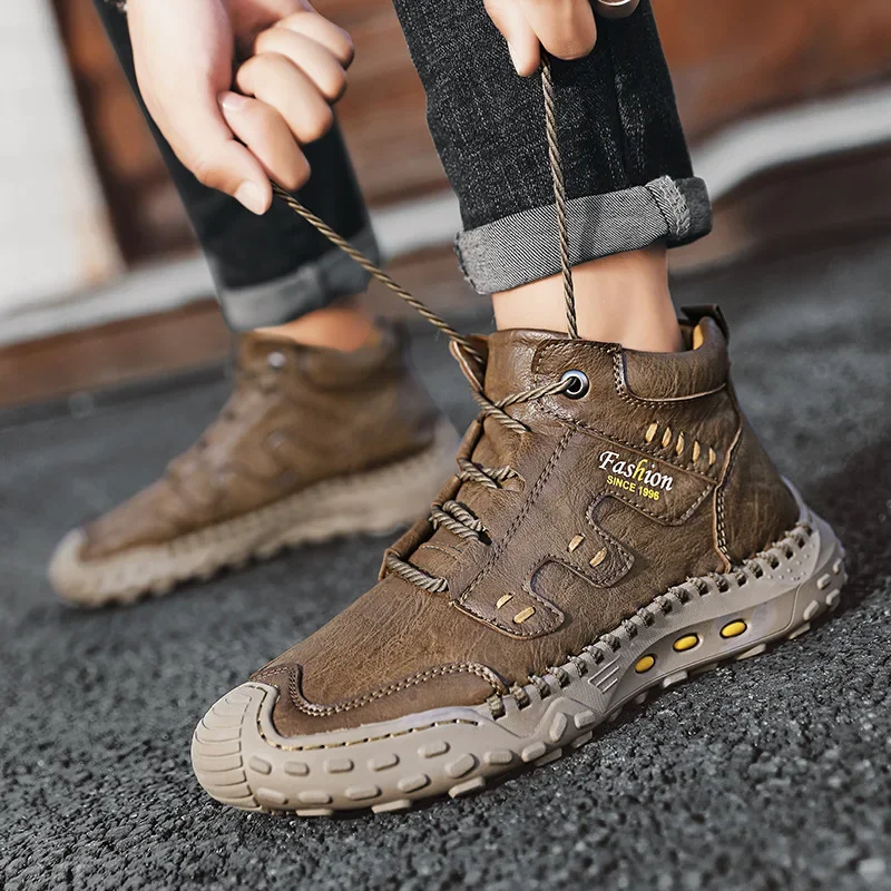 Microfiber Leather Men Boots O - đánh giá và giá Crossfit Outdoor